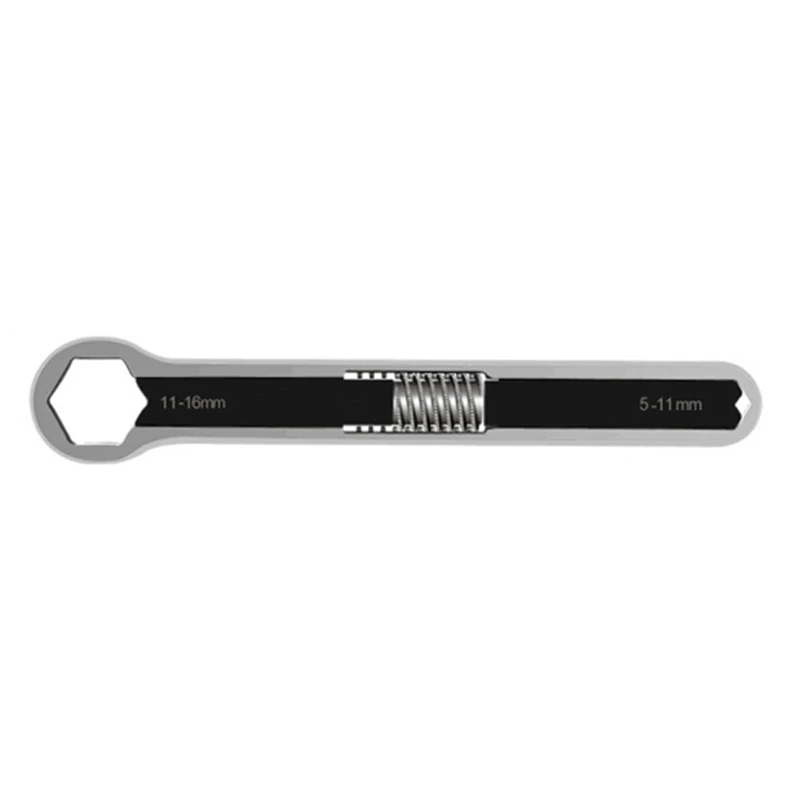 

77JA Multifunction Adjustable Wrench Double Head Spanner Universal Repair Hand Tools