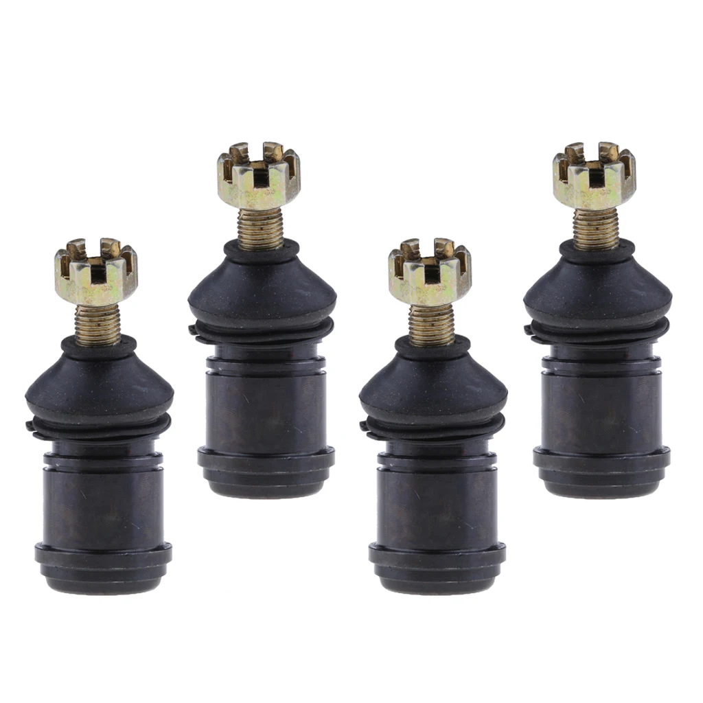 MagiDeal 4PCS 12mm Round Ball Joint / Tie Rod End for 50cc-250cc ATV