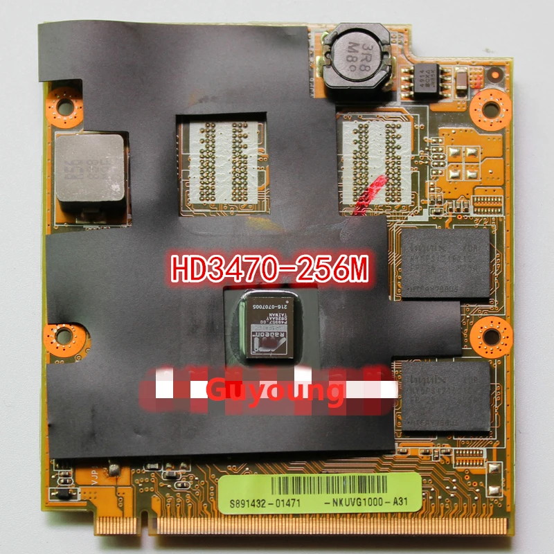 Видеокарта HD 3470 HD3470 256M DDR2 MXM II VGA для ASUS F8S F8T F8V M50S N80V X55S X57S X81S | Компьютеры и офис