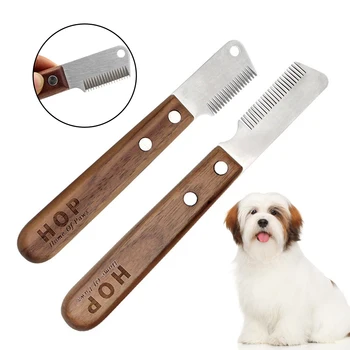 

Cat And Dog Pet Stainless Steel Comfortable Grooming Tool Dog Hair Removal Comb Dog Grooming Tool Dog Pet Cleaning Supplies