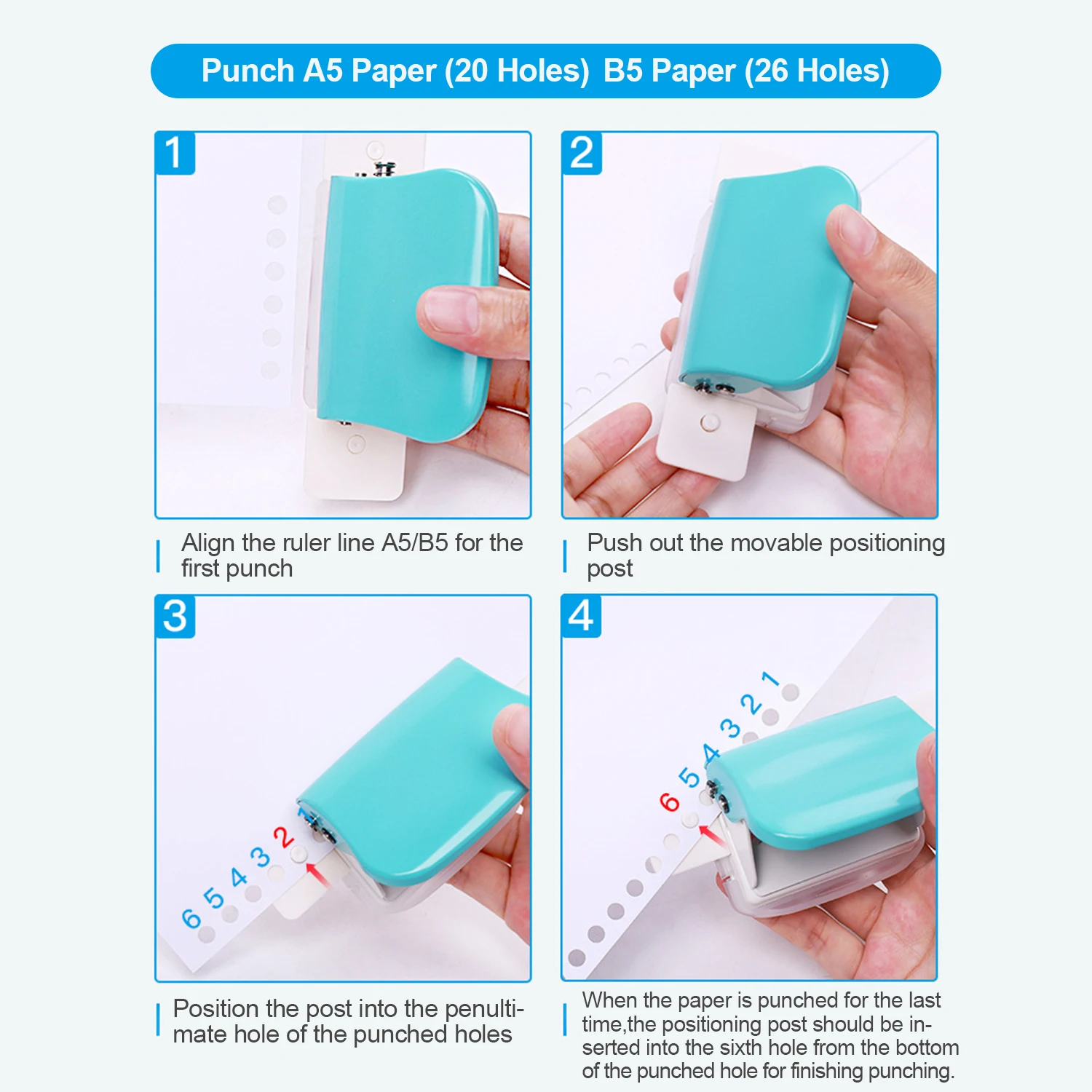 Kw Trio 6 Hole Paper Punch Handheld Metal Hole Puncher 5 Sheet Capacity 6mm For A5 B5 Notebook Scrapbook Diary Planner Hole Punch Aliexpress Kw Trio 6 Hole Paper Punch Handheld Metal Hole Puncher 5 Sheet Capacity 6mm For A5 B5 Notebook Scrapbook Diary Planner Hole Punch Aliexpress