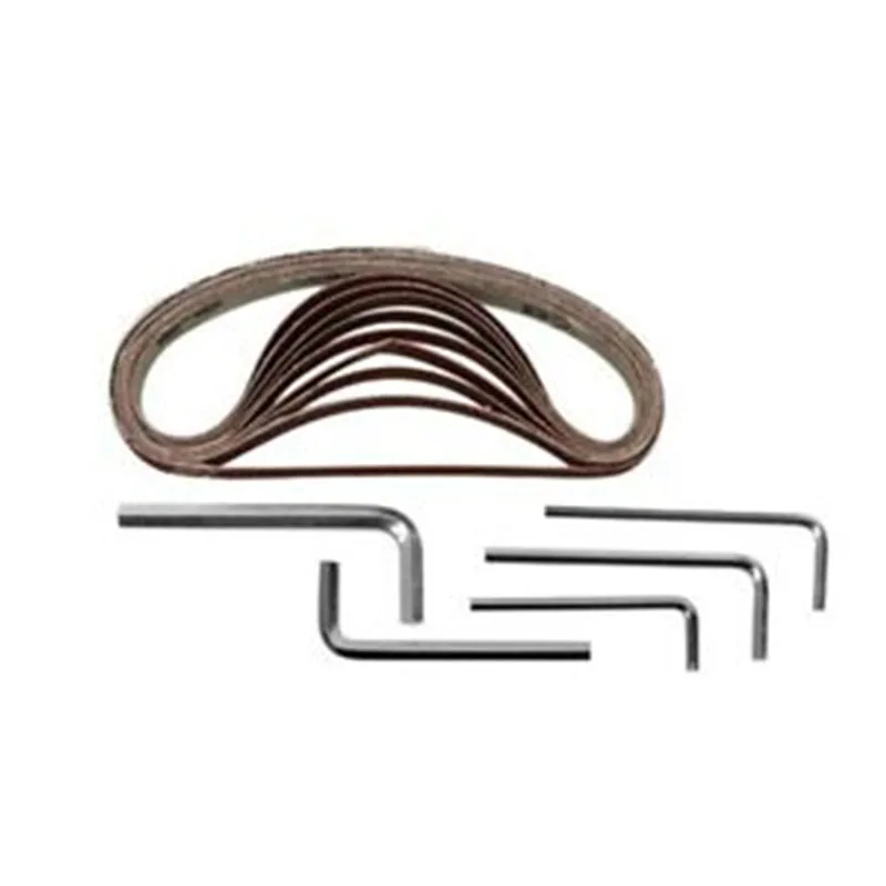 

Abrasive Electric Belt Sander Bench Multifunctional Grinding Silver Machine Small 4500-9000RPM