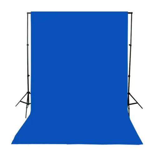Фон-хромакей для фотостудии с зеленым экраном 3*5 футов/около 100*150 см для освещения в фотостудии, нетканый материал, 10 цветов - Цвет: Синий