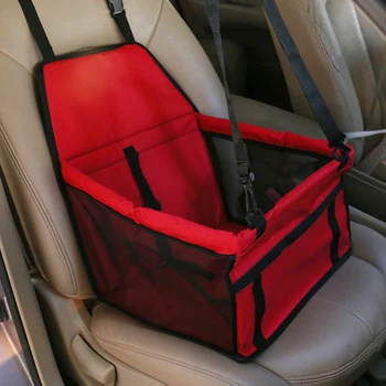 

MLING Travel Dog Car Seat Cover Folding Hammock Pet Carriers Bag Carrying For Cats Dogs transportin car seat dog