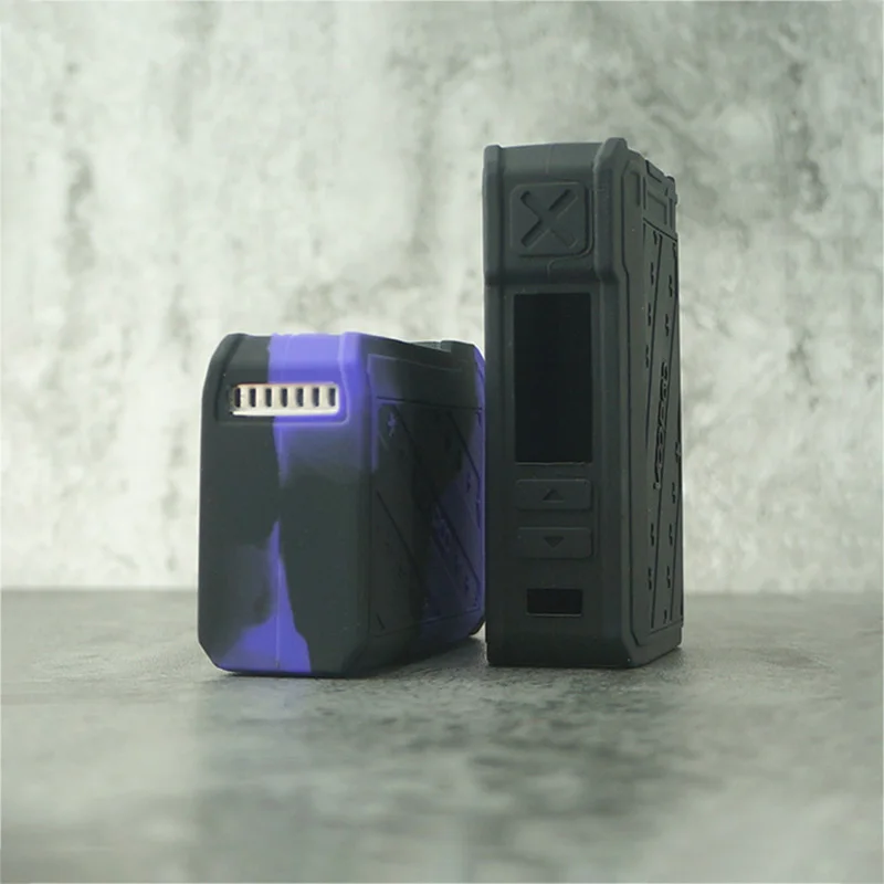 2 шт Текстурированный чехол для Voopoo ALPHA-Zip 180W Mod, защитный силиконовый чехол-накладка, гелевый Чехол для Альфа-молнии