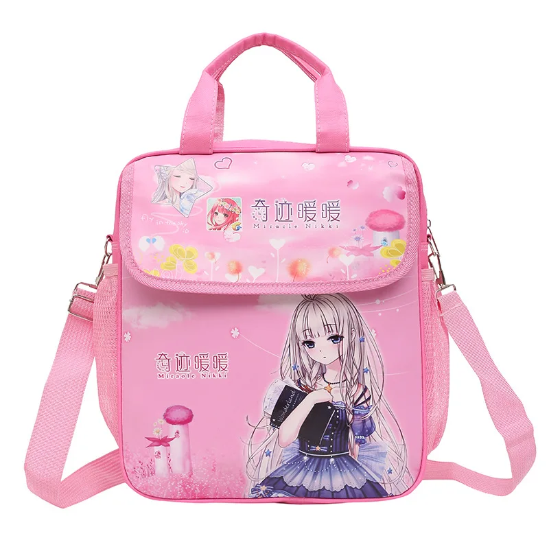 

Triple Use Tuition Package New Style Mickey Cartoon Art Packages Children Single-shoulder Crossbody Bag Hand shu bao dai