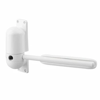 

White Automatic Spring Door Closer Generic Surface Heavy Door Adjustable Mini Gate Closer 68KG Fire Rated Door Closers
