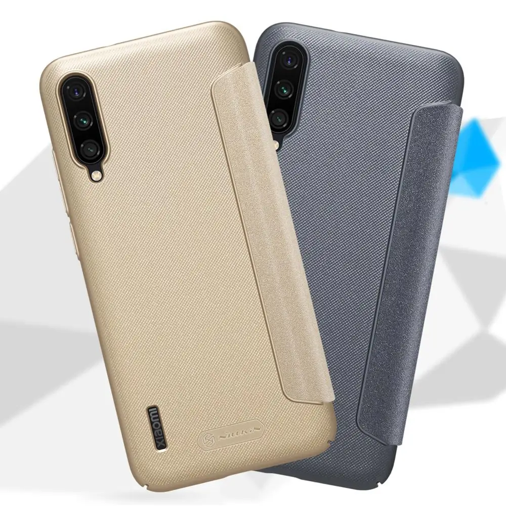 Filp чехол для Xiaomi mi A3 CC9e CC9 NILLKIN блестящий супер тонкий флип-чехол pu кожаный чехол для Xiaomi mi A3 mi CC9e