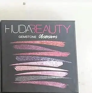 Новинка Hudas beauty розовое золото тени для век Палитра матовые мерцающие тени для век Палитра Обнаженная макияж дымчатый блеск Тени для век Пудра - Цвет: Светло-серый