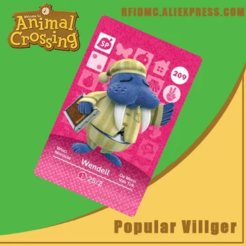 

209 Wendell Animal Crossing Card Amiibo for New Horizons