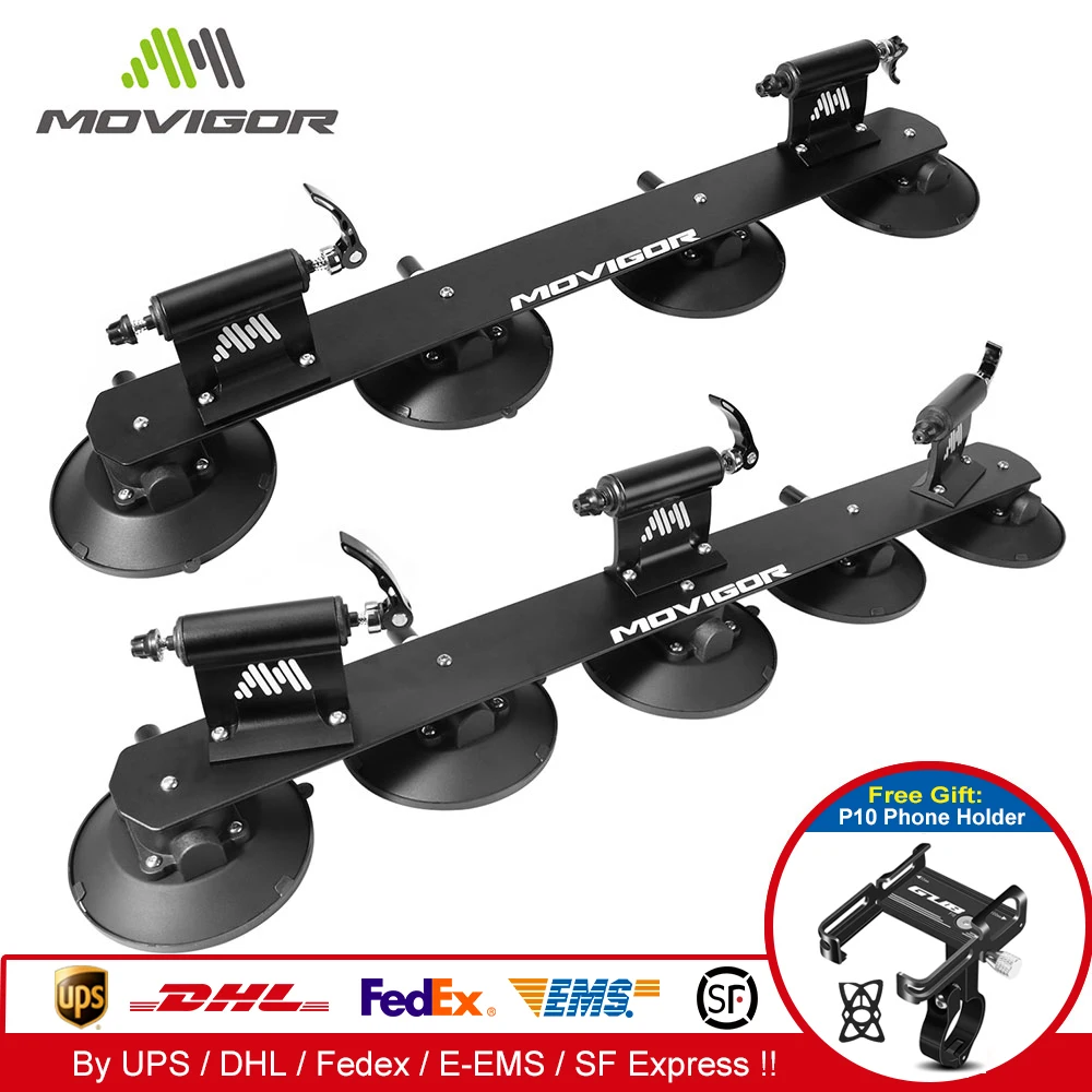 Movigro Bicycle Rack Suction Rooftop Mtb Mountain Road Bike Car Racks