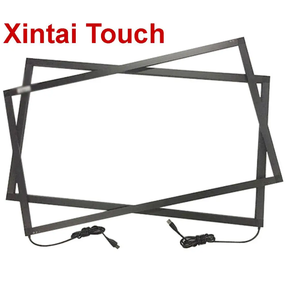 

Xintai Touch 49 inch 20 points IR touch frame usb infrared touch screen multi touch panel touchscreen overlay for Kiosk/monitor