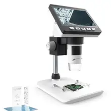 1000 X микроскоп 4,3 дюймов HD 1080P цифровой микроскоп портативный настольный ЖК цифровой микроскоп Лупа электронный экран