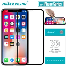 Для iPhone X 8 7 Plus XR XS Max glass Nillkin XD CP+ Max полное покрытие 3D Закаленное стекло протектор экрана для iPhone X стекло Nilkin