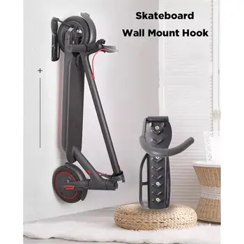 

Wall Mount Hanger Hook Scooter Hanging Clip Skate Bike Accessories Max Load 50kg For Electric Scooter Bicycle 2019
