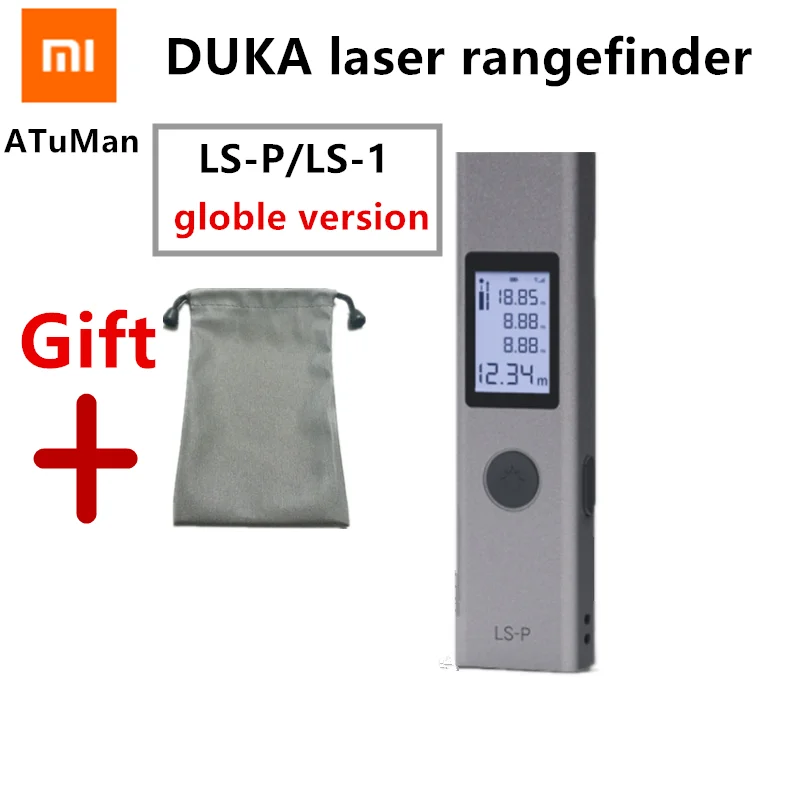 Умный лазерный дальномер Xiaomi youpin ATuMan дальность 40 м|Смарт-гаджеты| |