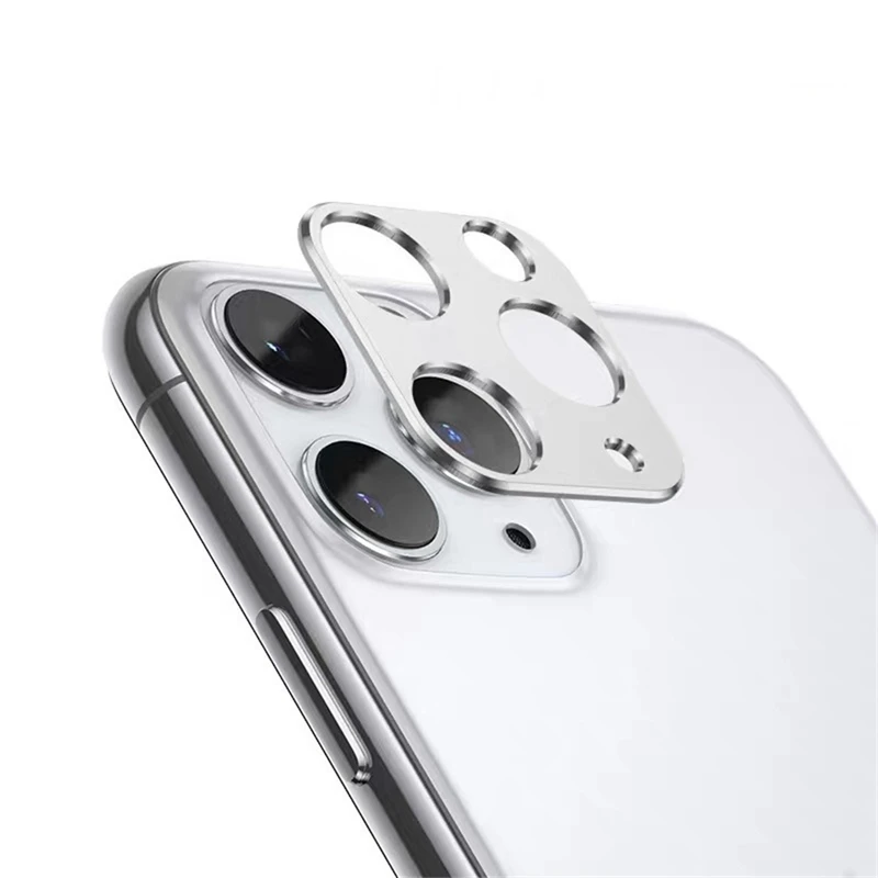 Acespower Полночь Зеленый металл крышка объектива для iPhone телефон задняя камера 11 Pro Max сплав защитное кольцо без Закаленное стекло пленка