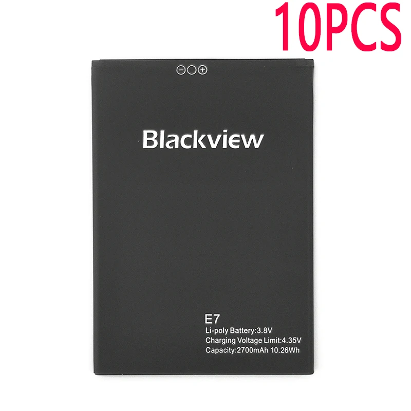 10 шт. 2700 мАч E7 батарея для Blackview E7 E7S телефон новейшее производство Высококачественная батарея+ код отслеживания