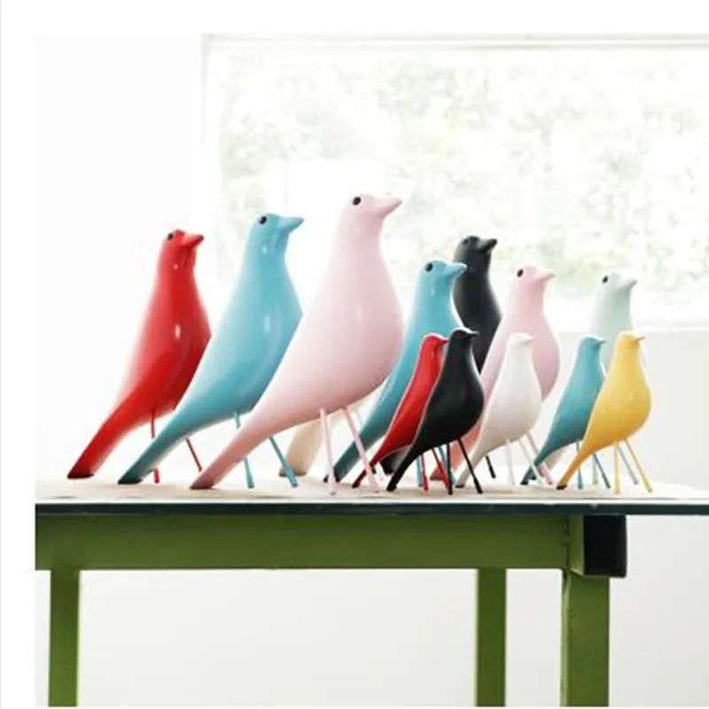 

Mid-Century Bird Figurine House Bird Statue Animal Peace Dove European Mascot Home Bar Coffee Decor