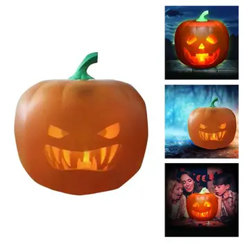 

Halloween Talking Animated Pumpkin Lights USB Battery Power Pumpkin Lantern 3-In-1 Decoration Party Home Decor Props