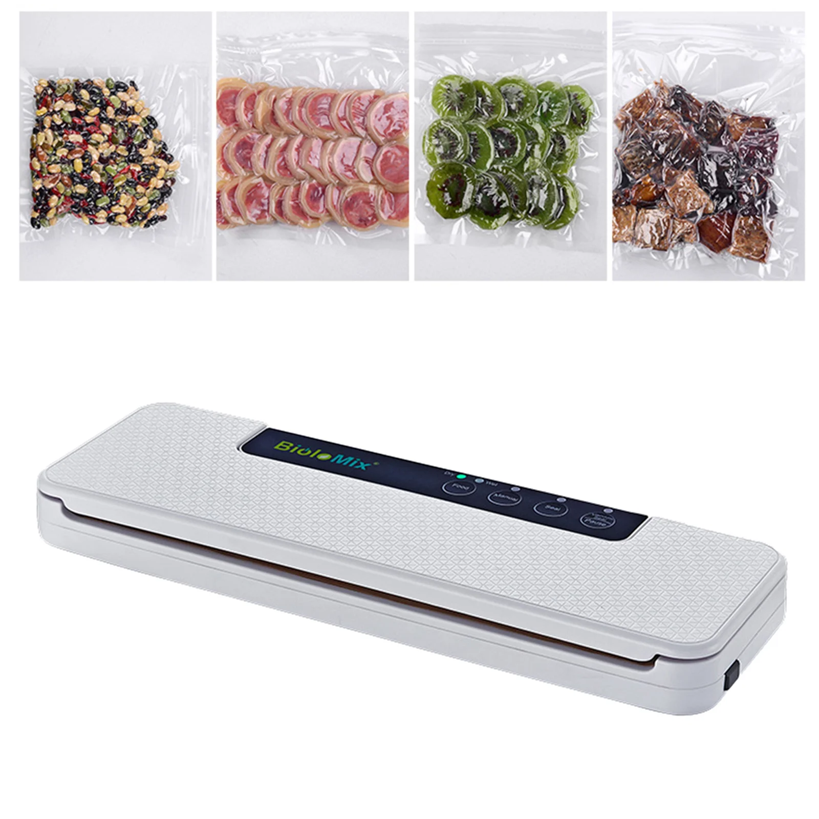 Automatic Vacuum Sealer Food Sealer with Seal Bags Portable for Wet and