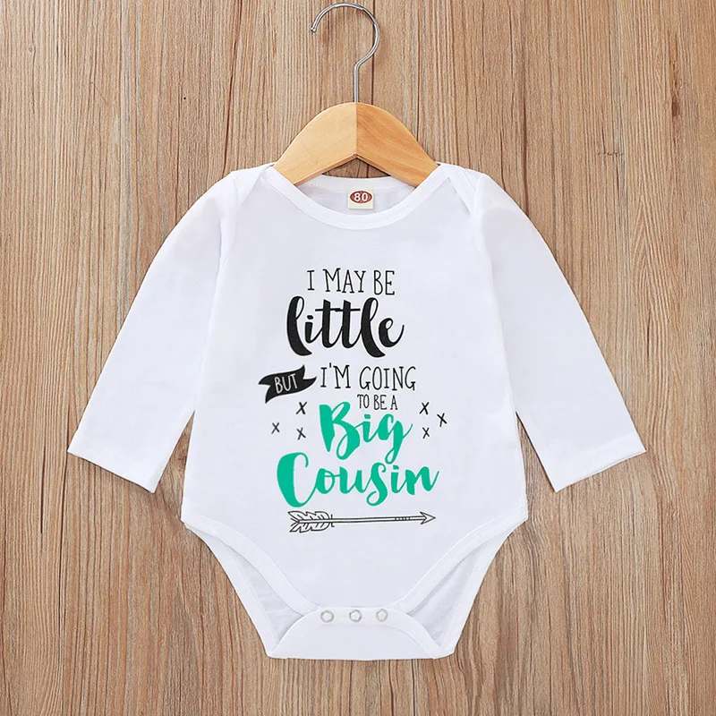Baby Clothing Spring Infant Romper Cotton Long Sleeve Letter Print |