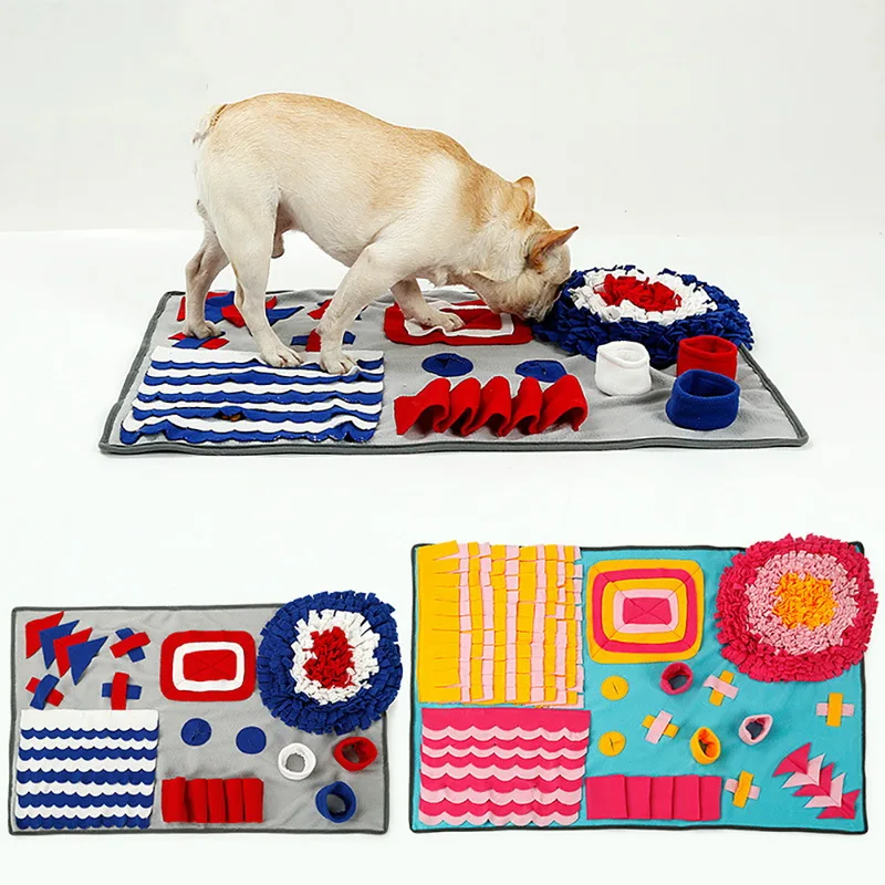 New Big Dog Snuffle Mat Machine Washable Slow Feeding Dogs Cats Food
