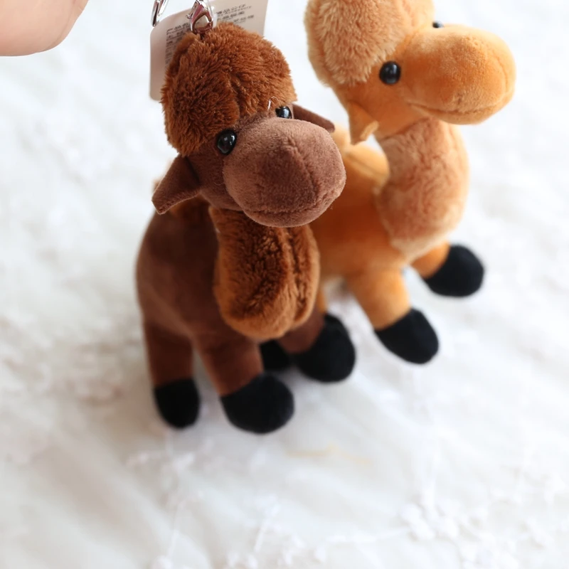 1 шт. Альпака плюшевые игрушки для брелка, плюш чучело верблюд брелок игрушка, маленькие кулоны-куклы, подарок на свадьбу плюшевые игрушки