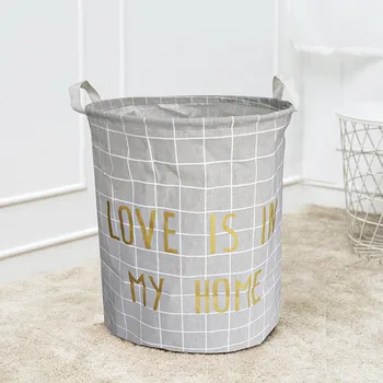 

Household Waterproof Animal Canvas Sheets Laundry Clothes Laundry Basket Storage Basket Folding Storage Box