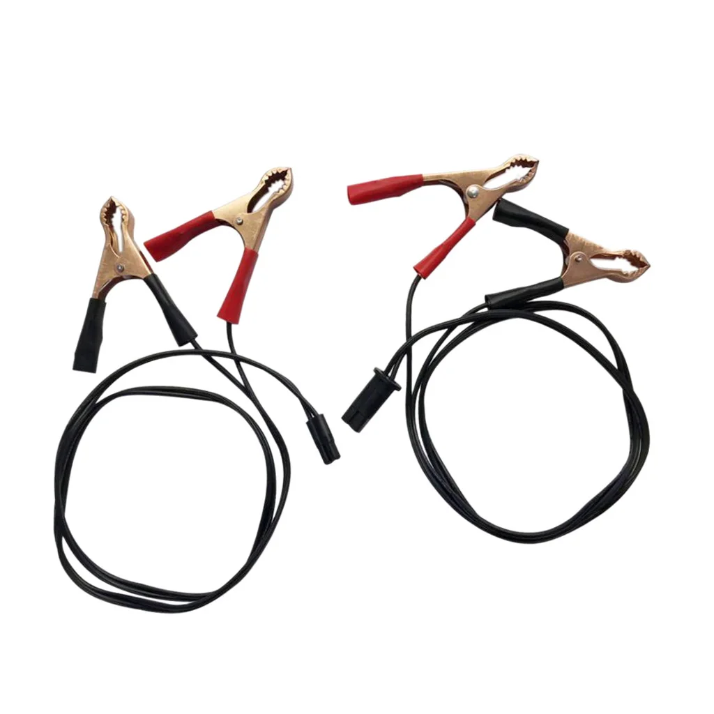 Fuel Injector Flush Cleaner Battery Clip Adapter Tool Clean Most Car Auto