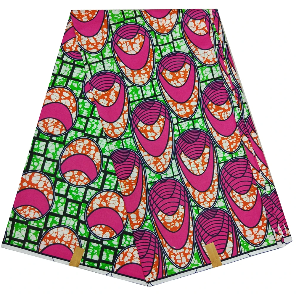 

Африканская ткань, настоящая восковая ткань 2019, модный дизайн с принтом, 100% хлопок, нигерийский воск Анкары