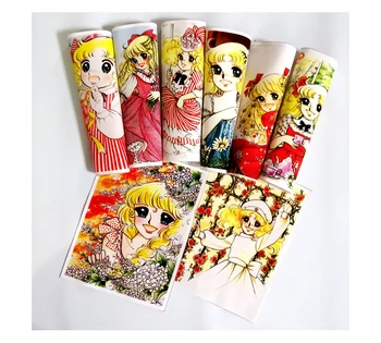 

ZENGIA Candy Candy fabrics cartoon Girl Fabric DIY Cloth For purpse bag patch for sewing home decora Scrapbooking for Purse Bag