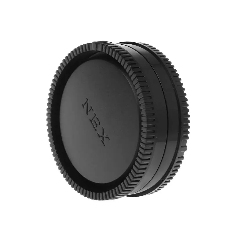 Задняя крышка объектива Крышка камеры Анти-пыль 60 мм E-Mount защита пластик черный для sony A9 NEX7 NEX5 A7 A7II