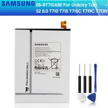 SAMSUNG S2 EB-BT710ABE EB-BT710ABA Tablet Substituição Da Bateria Original Para GALAXY Tab 8.0 SM-T719 T710 SM-T715 SM-T713N 4000mAh