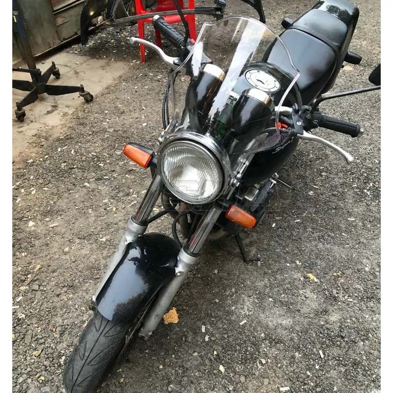 Экран ветрового стекла для 1976- Honda VTR250 VTR 250 CD250 на заказ CM CG 125 CM125 CG125 CB125 крепления фар