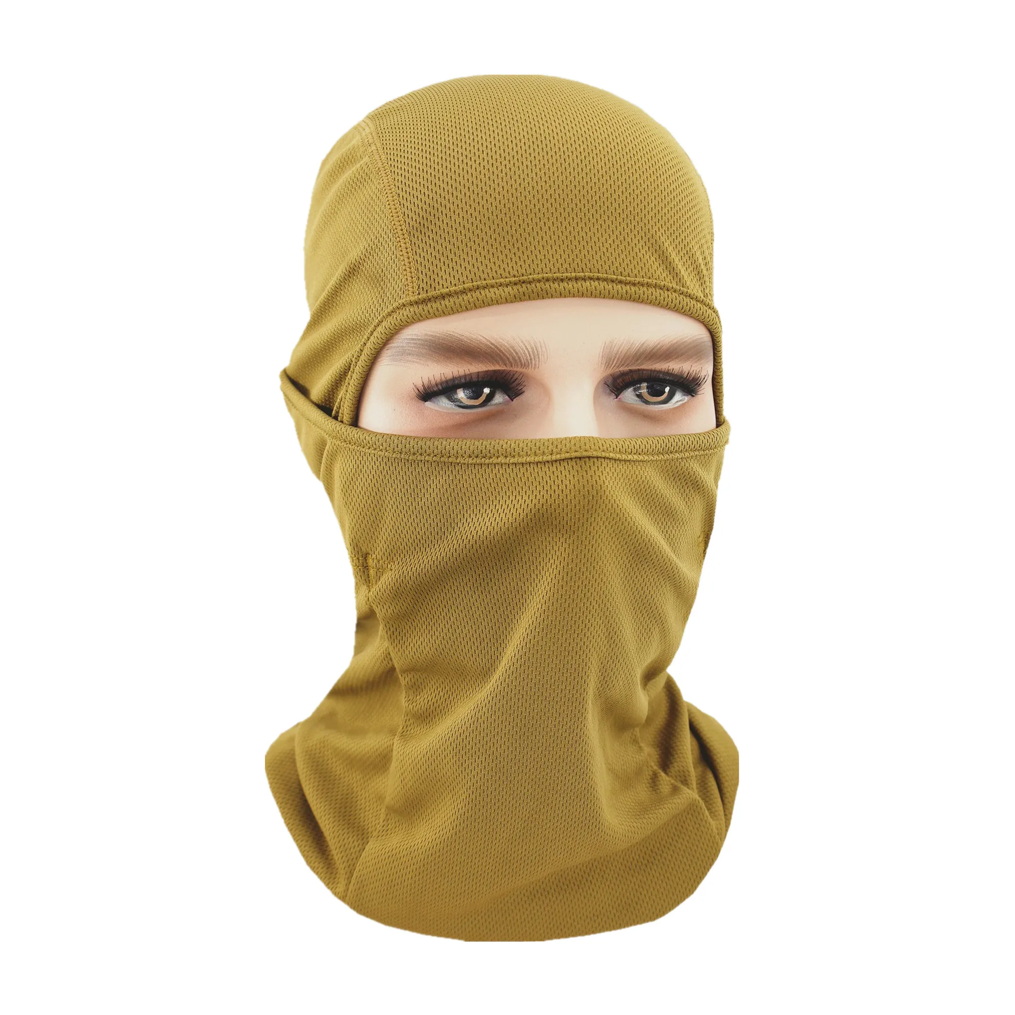 Унисекс Балаклава маска для лица мотоциклетная быстросохнущая дышащая Лыжная велосипедная шапка спортивные шапки полное покрытие для мотокросса защита для лица