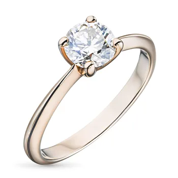 

A ring of red gold diamond e0201kts04164200