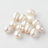 100pcs Natural Seashell Oval Pearl Beads for jewelry making bracelet necklace accessories 7~10x7~8mm, Hole: 1.8mm F60 ► Photo 3/6