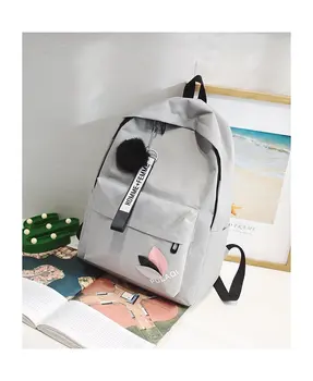 

Nylon Backpack Women Backpack Solid Color Backbag Mochilas Female Shoulder Bag For Teenage Girl School Bag Bagpack Rucksa