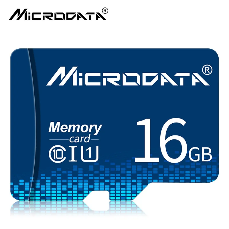 16 ГБ Ультра MicroData micro sd карта 8 ГБ/16 ГБ/32 ГБ/64 Гб/128 Гб micro sd карта памяти carte memoire 32 Гб C10 Mini TF карта Бесплатный SD адаптер - Емкость: 16 ГБ