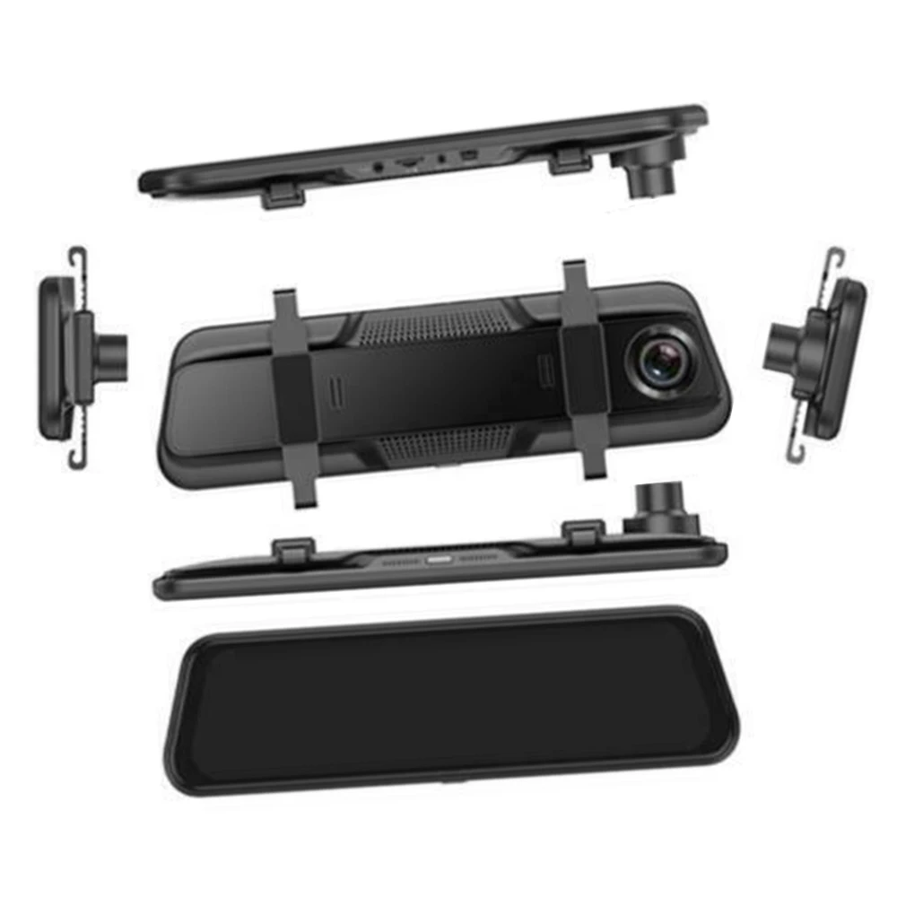 Android 8,1 ADAS 1" поток медиа dash cam камера Автомобильная камера рекордер dvr dashcam gps навигация 1080P wifi