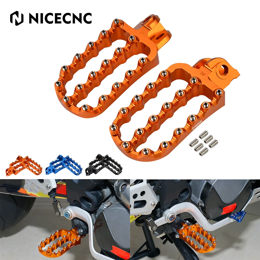 Enlarged Foot Pegs Rest Extended 