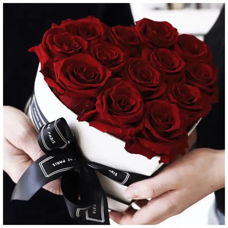 Berbentuk Hati Kejutan Rose Kotak Mewah Proposal Kotak Bunga Buket Bunga Hadiah Pengaturan Gaya Eropa Mawar Kotak Persediaan Hadiah Tas Pembungkus Aliexpress