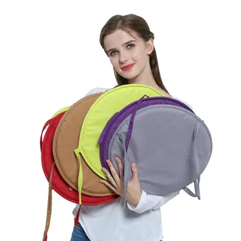 

Solid color cotton household round cushion dining chair office thickened cushion student gift sofa decoration