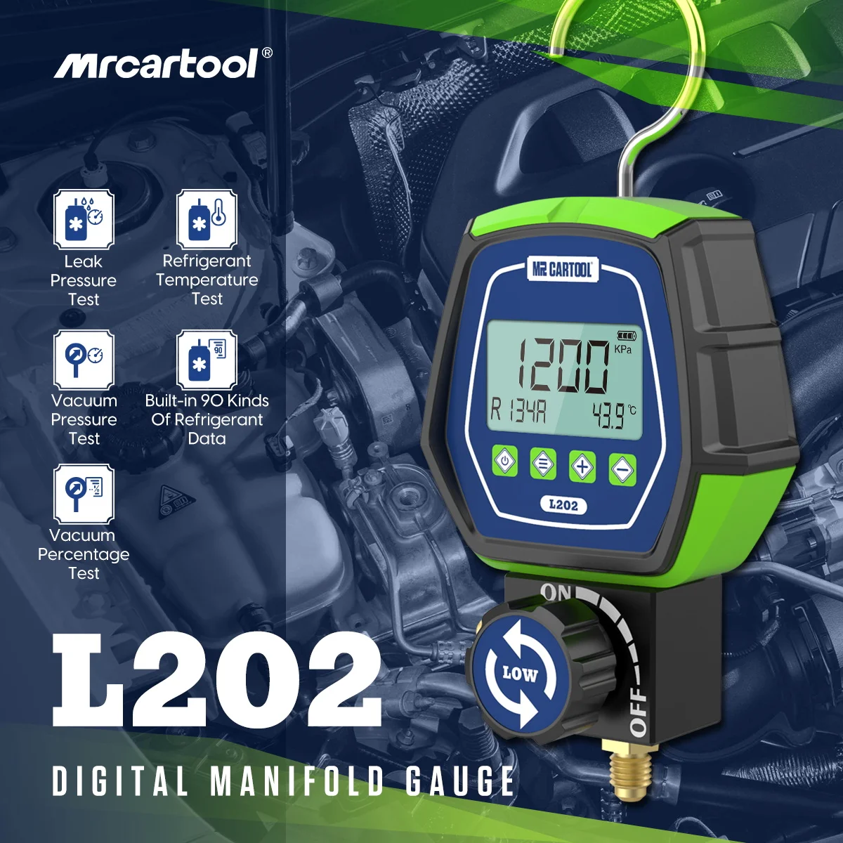 l202 Refrigerant Gauges