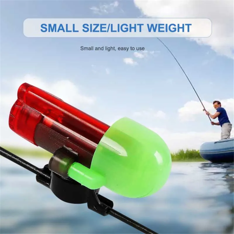 

Electronic Fishing LED Light Fishing Bite Alarms Fishing Line Gear Alert Indicator Rod Tip Carp Night Fishing Auto Recognition