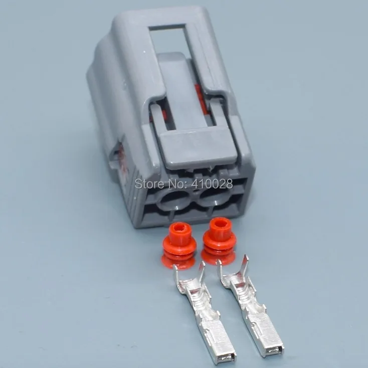 shhworldsea 2 Pin Automotive Camshaft Position Sensor Plug Waterproof Female Connector For Mazda 6189-0640