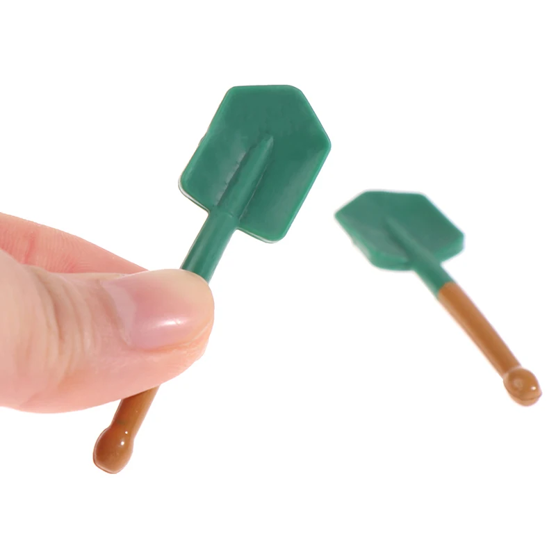 

1:12 Dollhouse Miniature Shovel Farming Tool Model Toy Doll House Garden Decor