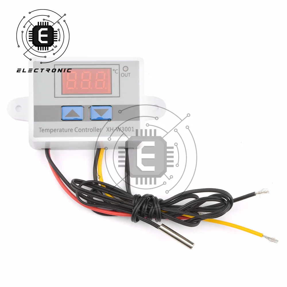

DC 24-60V W3001 Digital Control Temperature Microcomputer Thermostat Switch Thermometer New Thermoregulator 24V 36V 48V