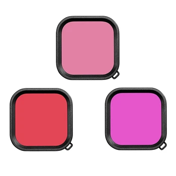 

Color Diving Lens Filter for GoPro 8 Lens Filter for GoPro Hero 8 Action Camera Lens Filter Accessories